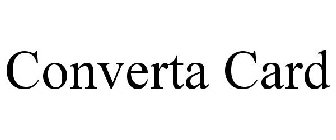 CONVERTA CARD