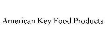 AMERICAN KEY FOOD PRODUCTS