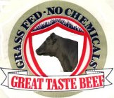 GRASS FED NO CHEMICALS GREAT TASTE BEEF