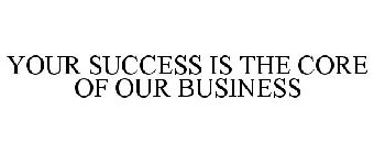 YOUR SUCCESS IS THE CORE OF OUR BUSINESS
