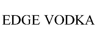 EDGE VODKA