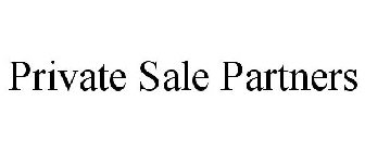 PRIVATE SALE PARTNERS