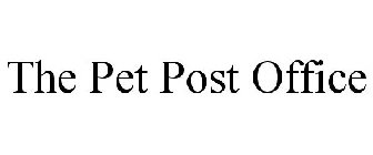 THE PET POST OFFICE