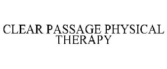 CLEAR PASSAGE PHYSICAL THERAPY