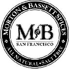 M&B SAN FRANCISCO MORTON & BASSETT SPICES ALL NATURAL SALT FREE