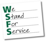 WE STAND FOR SERVICE