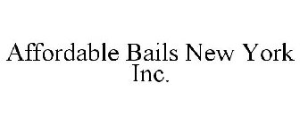 AFFORDABLE BAILS NEW YORK INC.