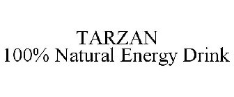 TARZAN 100% NATURAL ENERGY DRINK