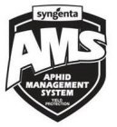 SYNGENTA AMS APHID MANAGEMENT SYSTEM YIELD PROTECTION