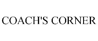 COACH'S CORNER