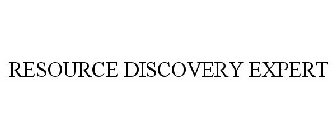 RESOURCE DISCOVERY EXPERT
