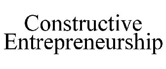 CONSTRUCTIVE ENTREPRENEURSHIP