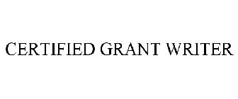 CERTIFIED GRANT WRITER