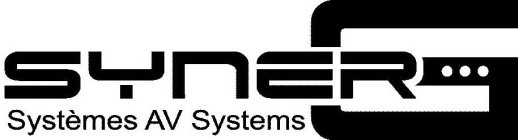 SYNERG SYSTÈMES AV SYSTEMS