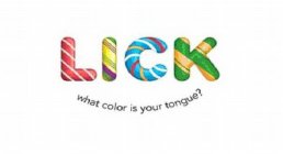 LICK WHAT COLOR IS YOUR TONGUE?