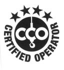 CCO, CERTIFIED OPERATOR