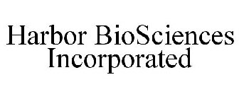 HARBOR BIOSCIENCES INCORPORATED