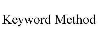 KEYWORD METHOD