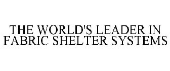 THE WORLD'S LEADER IN FABRIC SHELTER SYSTEMS