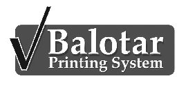BALOTAR PRINTING SYSTEM