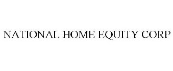 NATIONAL HOME EQUITY CORP