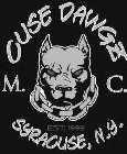CUSE DAWGZ M.C. SYRACUSE, N.Y. EST.1999