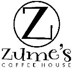 Z ZUME'S COFFEE HOUSE