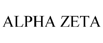 ALPHA ZETA