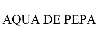 AQUA DE PEPA