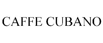 CAFFE CUBANO