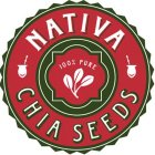 NATIVA CHIA SEEDS 100% PURE