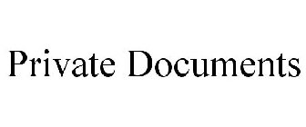 PRIVATE DOCUMENTS