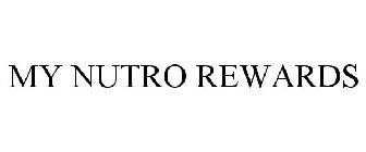 MY NUTRO REWARDS