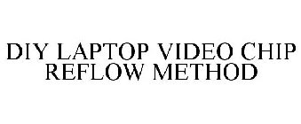 DIY LAPTOP VIDEO CHIP REFLOW METHOD