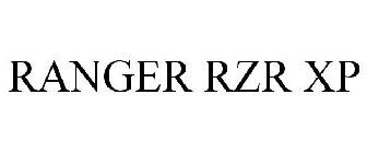 RANGER RZR XP