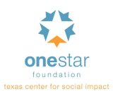 ONESTAR FOUNDATION: TEXAS CENTER FOR SOCIAL IMPACT