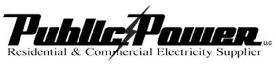 PUBLIC POWER, LLC RESIDENTIAL & COMMERCIAL ELECTRICITY SUPPLIER