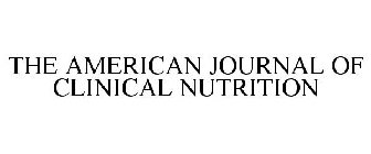 THE AMERICAN JOURNAL OF CLINICAL NUTRITION