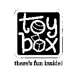 TOY BOX THERE'S FUN INSIDE!