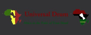 UNIVERSAL DRUM AFRICA IN THE PALM OF YOUR HAND