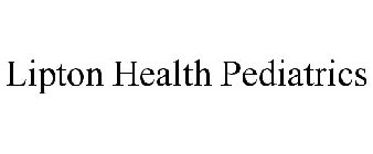 LIPTON HEALTH PEDIATRICS