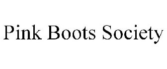 PINK BOOTS SOCIETY