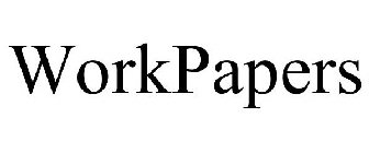 WORKPAPERS