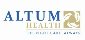 ALTUM HEALTH THE RIGHT CARE. ALWAYS.