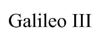 GALILEO III