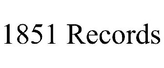 1851 RECORDS