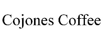 COJONES COFFEE