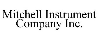 MITCHELL INSTRUMENT COMPANY INC.