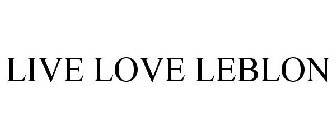 LIVE LOVE LEBLON