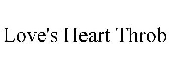 LOVE'S HEART THROB
